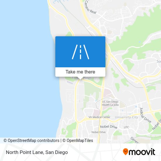 North Point Lane map