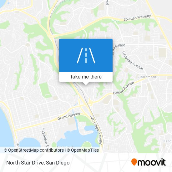 North Star Drive map