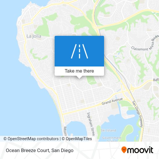 Mapa de Ocean Breeze Court