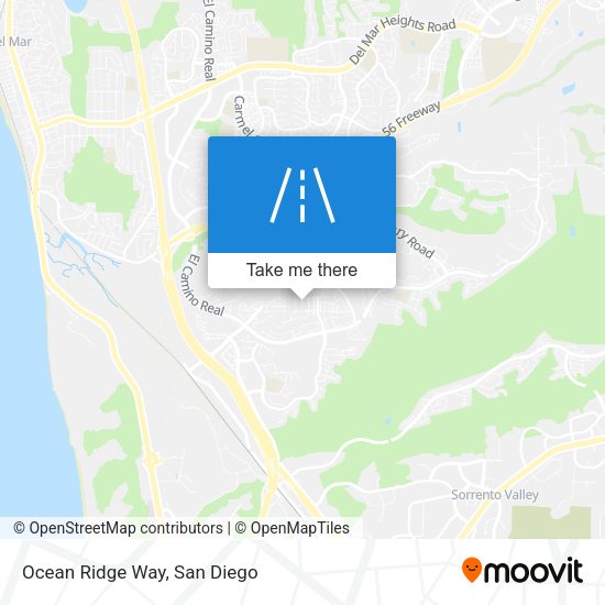 Mapa de Ocean Ridge Way