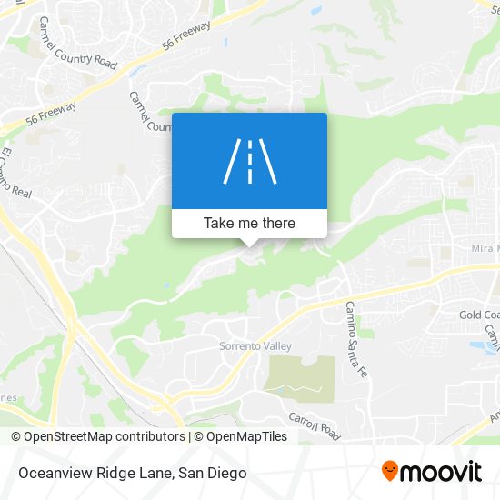 Mapa de Oceanview Ridge Lane