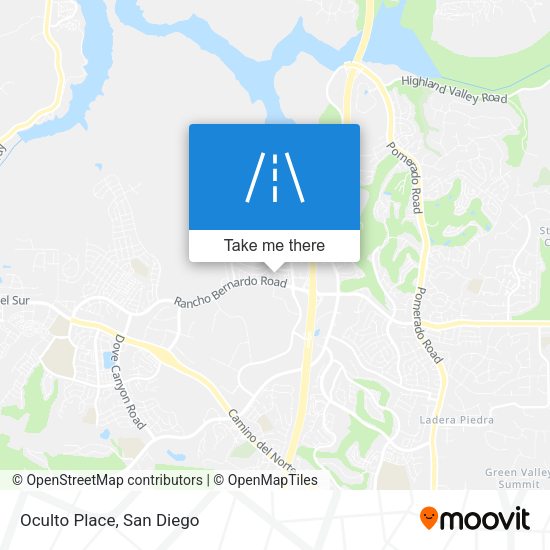 Mapa de Oculto Place