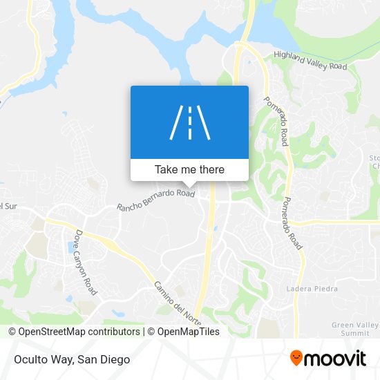 Mapa de Oculto Way