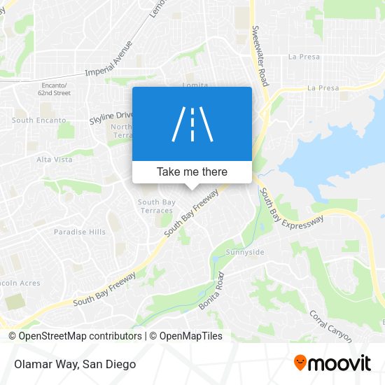 Mapa de Olamar Way