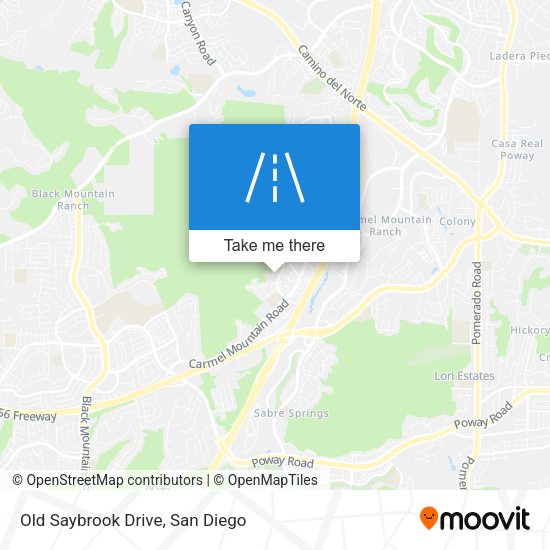 Mapa de Old Saybrook Drive