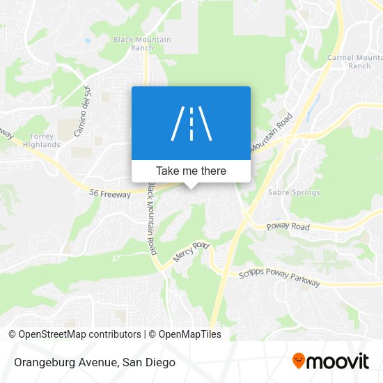 Mapa de Orangeburg Avenue