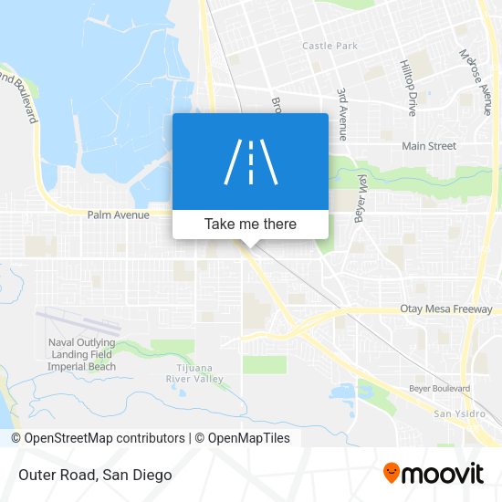 Mapa de Outer Road