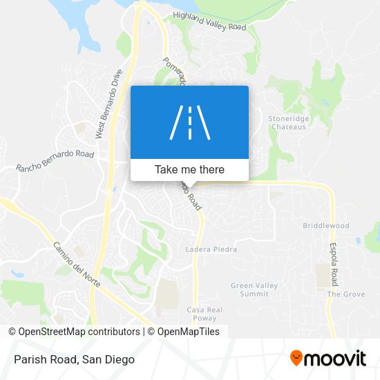 Mapa de Parish Road