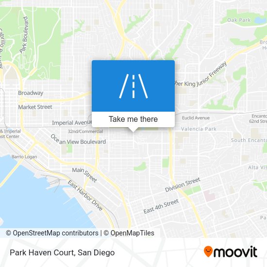 Mapa de Park Haven Court