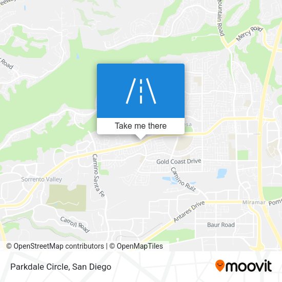 Mapa de Parkdale Circle