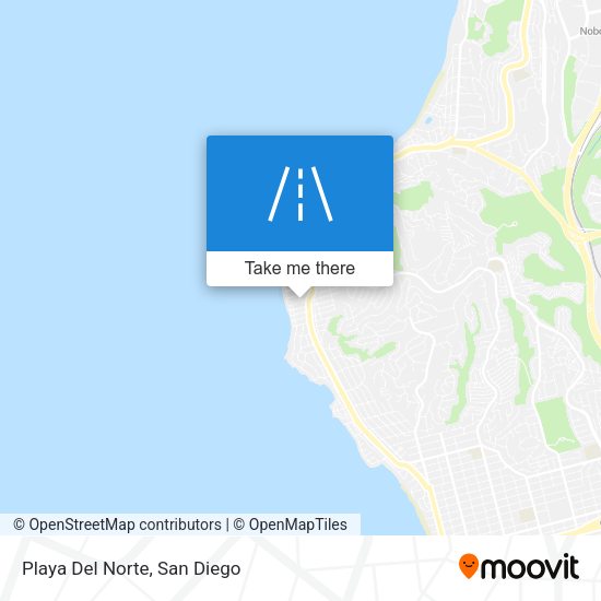 Mapa de Playa Del Norte