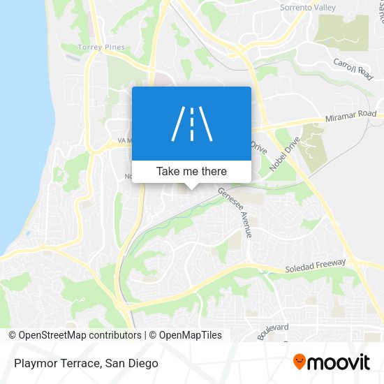 Mapa de Playmor Terrace