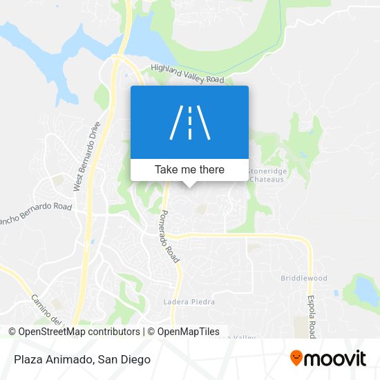 Mapa de Plaza Animado