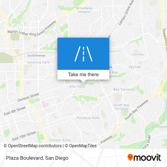 Mapa de Plaza Boulevard