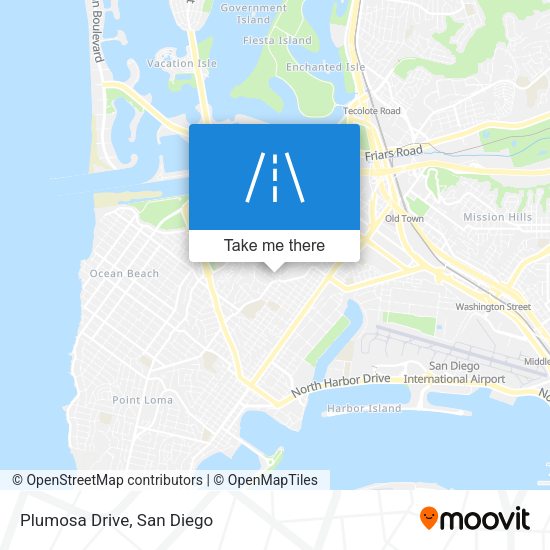 Mapa de Plumosa Drive