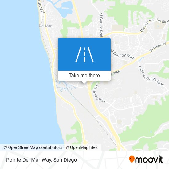 Pointe Del Mar Way map