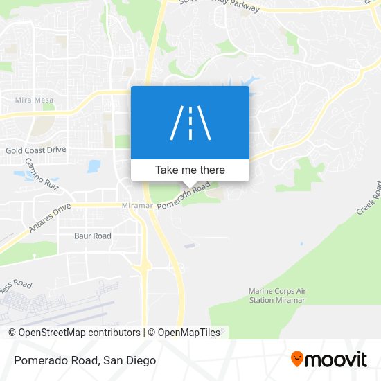 Mapa de Pomerado Road