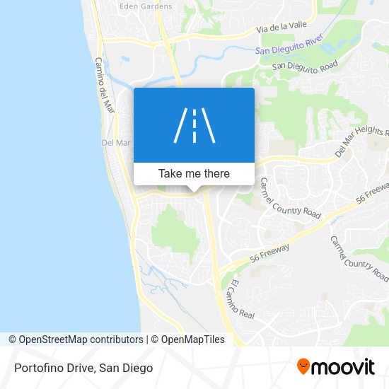 Mapa de Portofino Drive