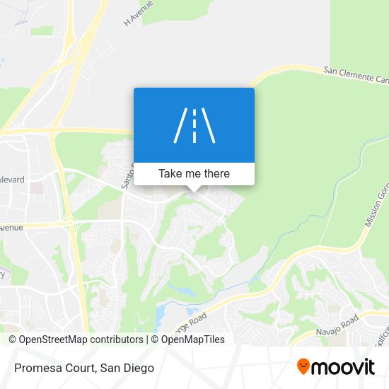 Mapa de Promesa Court