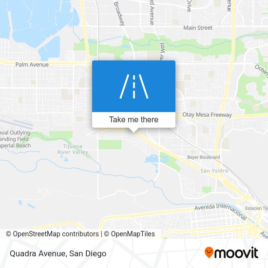 Mapa de Quadra Avenue