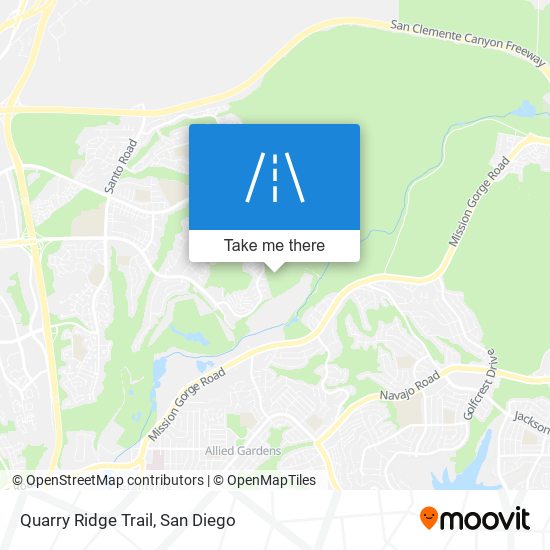 Quarry Ridge Trail map