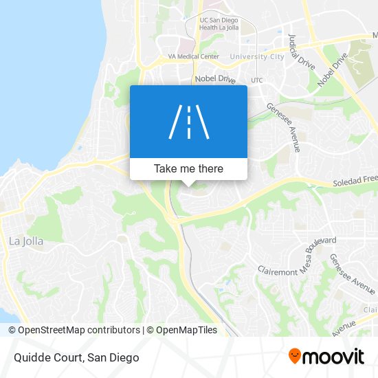 Mapa de Quidde Court