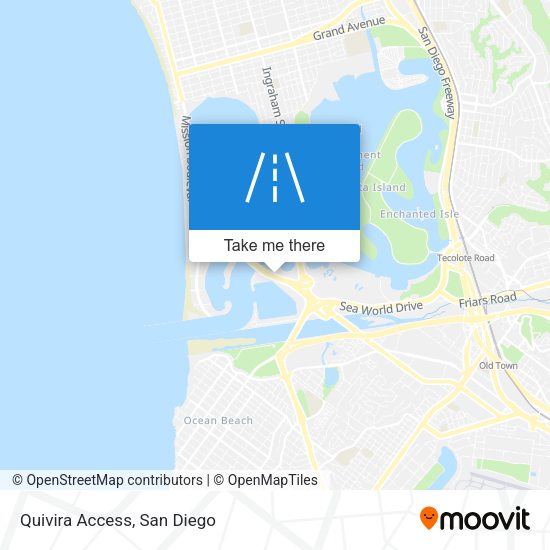 Mapa de Quivira Access