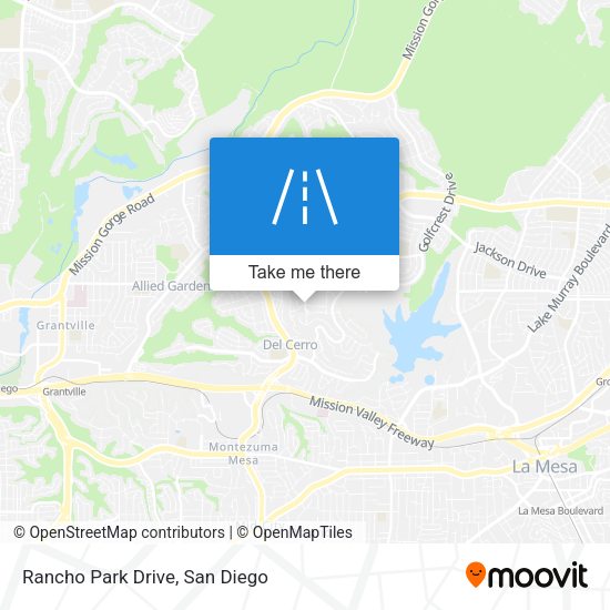 Mapa de Rancho Park Drive
