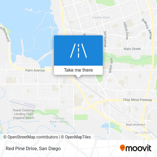 Mapa de Red Pine Drive