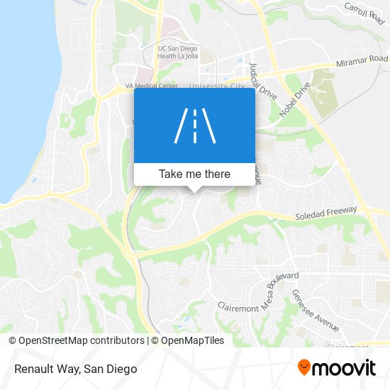 Renault Way map