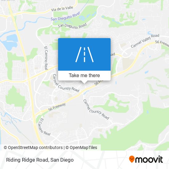 Mapa de Riding Ridge Road