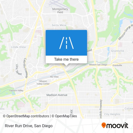 River Run Drive map