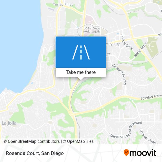 Mapa de Rosenda Court