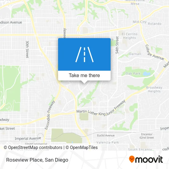 Roseview Place map