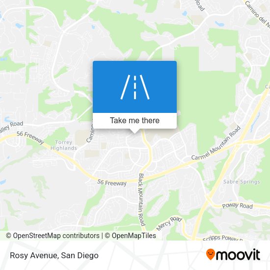 Mapa de Rosy Avenue