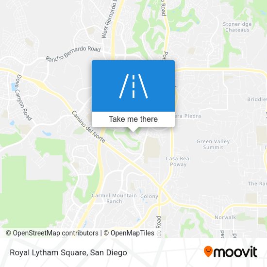 Royal Lytham Square map