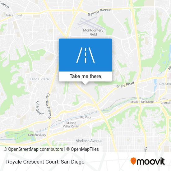 Royale Crescent Court map