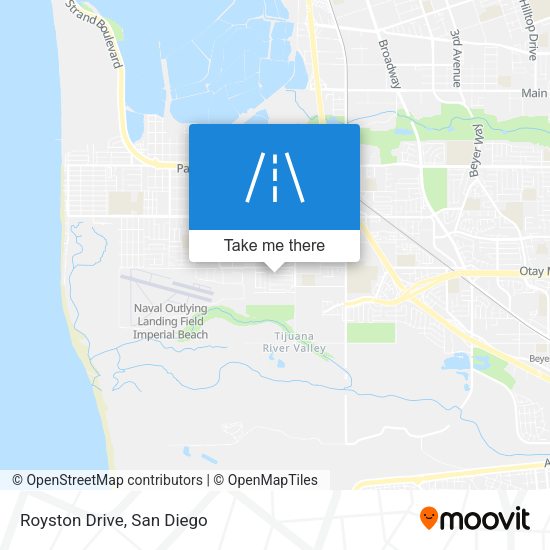Mapa de Royston Drive
