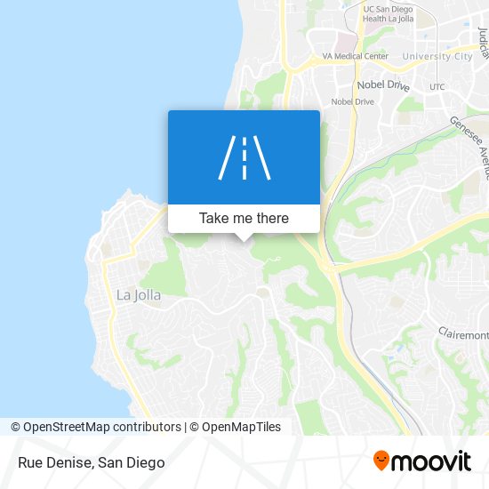 Mapa de Rue Denise