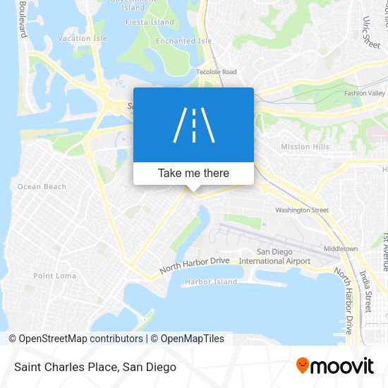 Mapa de Saint Charles Place