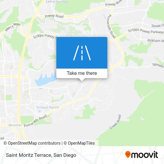 Mapa de Saint Moritz Terrace