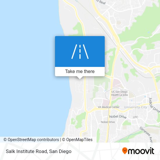Mapa de Salk Institute Road