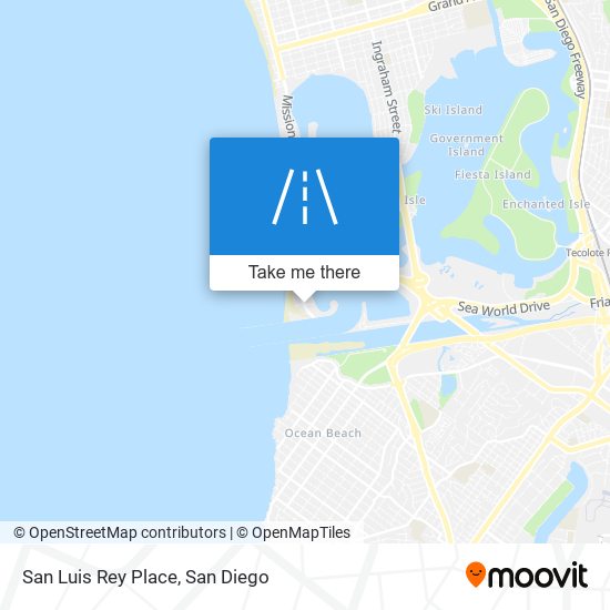 Mapa de San Luis Rey Place