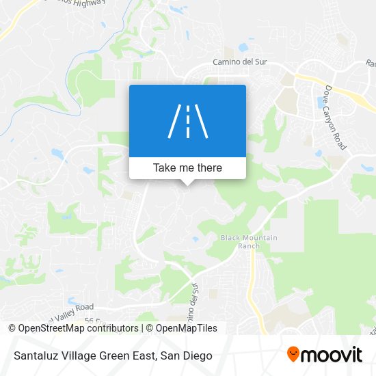 Mapa de Santaluz Village Green East