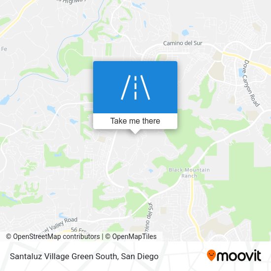 Mapa de Santaluz Village Green South
