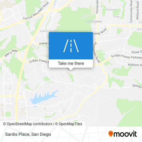Mapa de Sardis Place