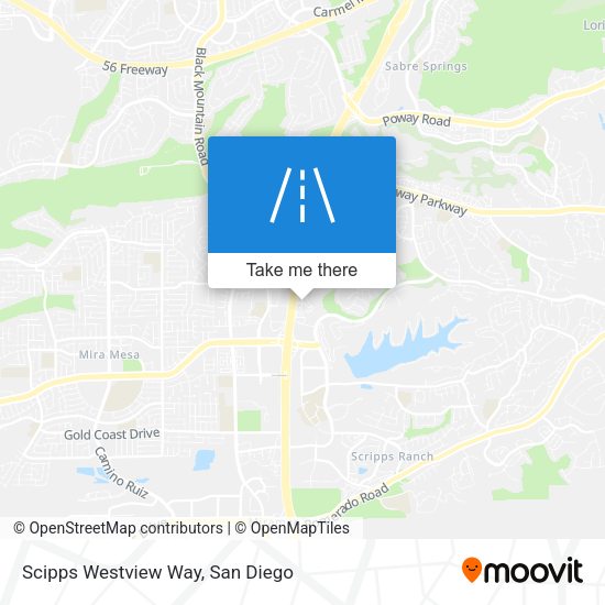 Scipps Westview Way map