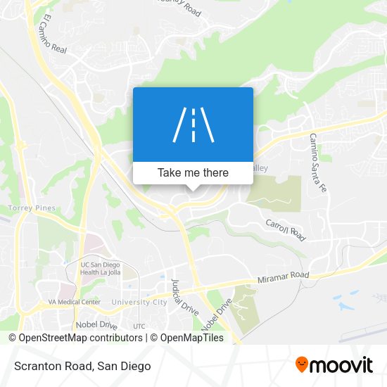 Mapa de Scranton Road