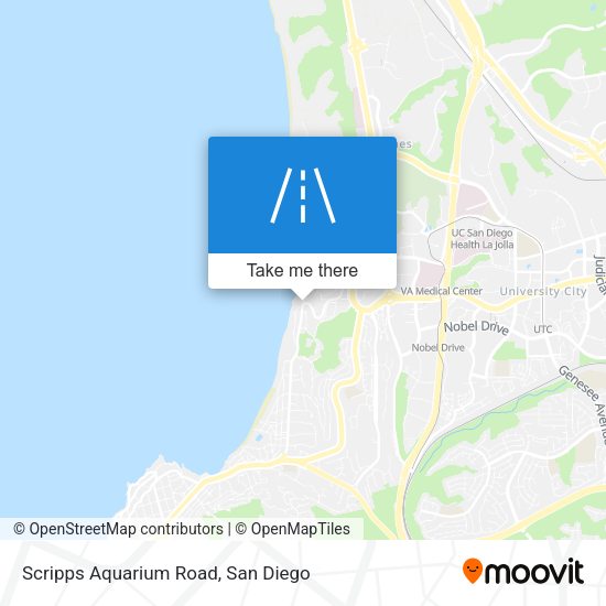 Scripps Aquarium Road map