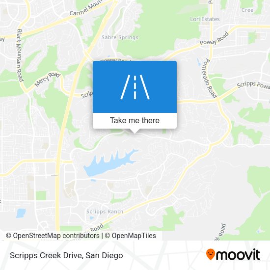 Mapa de Scripps Creek Drive